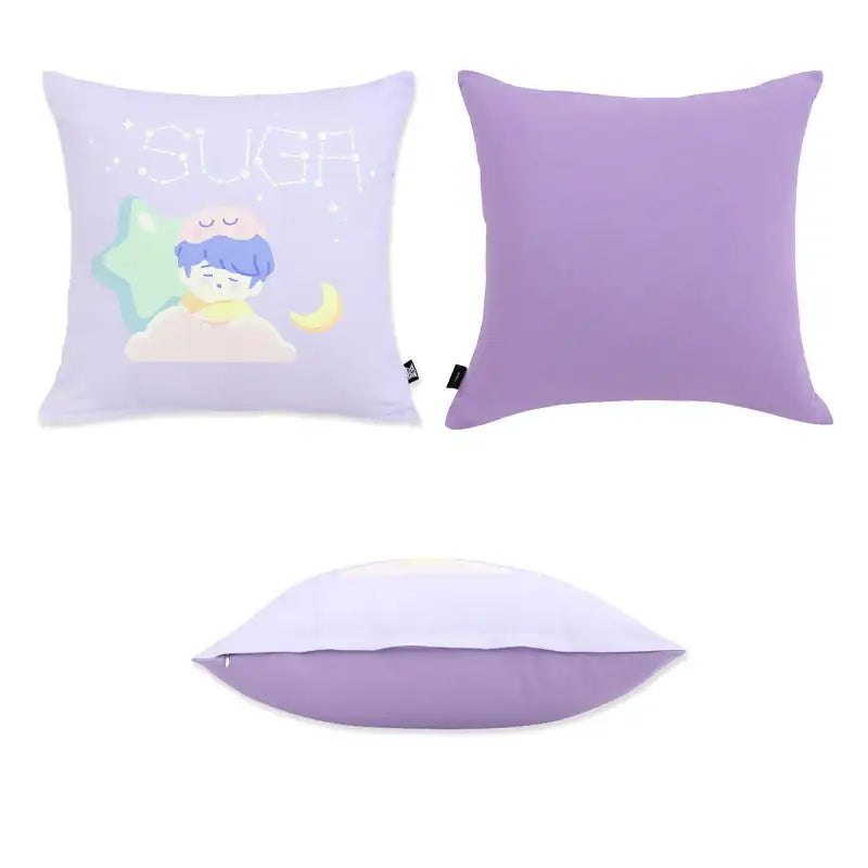 NARA HOME DECO x BT21- TinyTAN Sweet Dreams Cushion Cover - NARA HOME DECO - Pillow Cover - Harumio