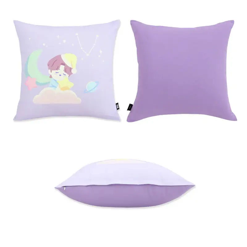 NARA HOME DECO x BT21- TinyTAN Sweet Dreams Cushion Cover - NARA HOME DECO - Pillow Cover - Harumio