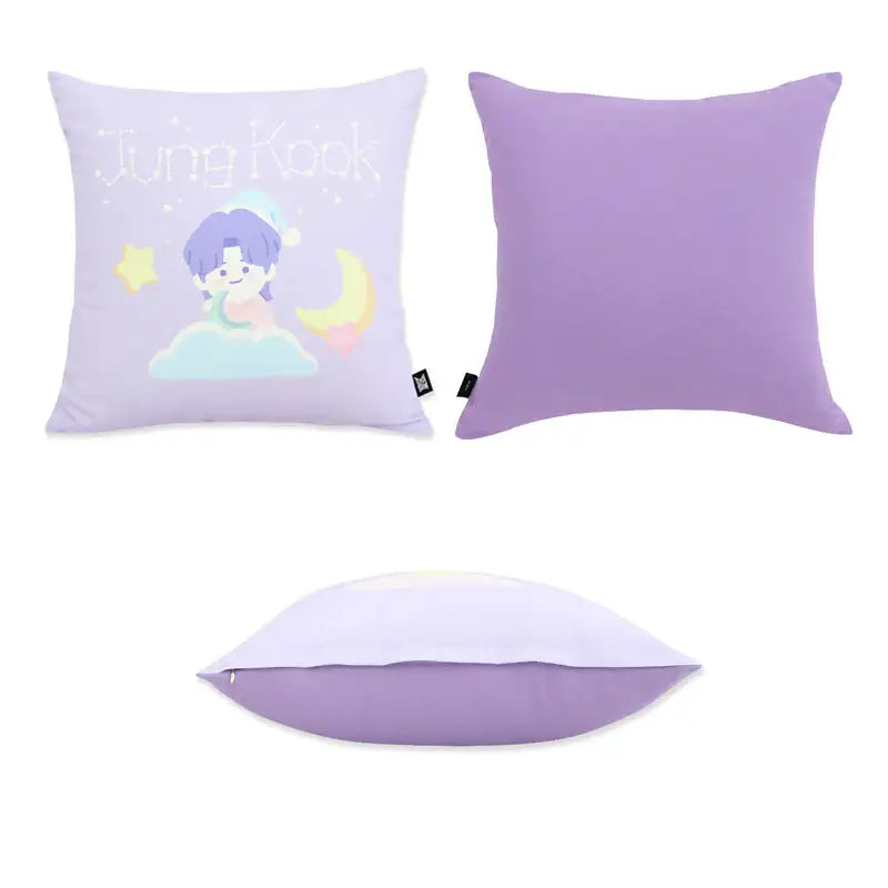 NARA HOME DECO x BT21- TinyTAN Sweet Dreams Cushion Cover - NARA HOME DECO - Pillow Cover - Harumio