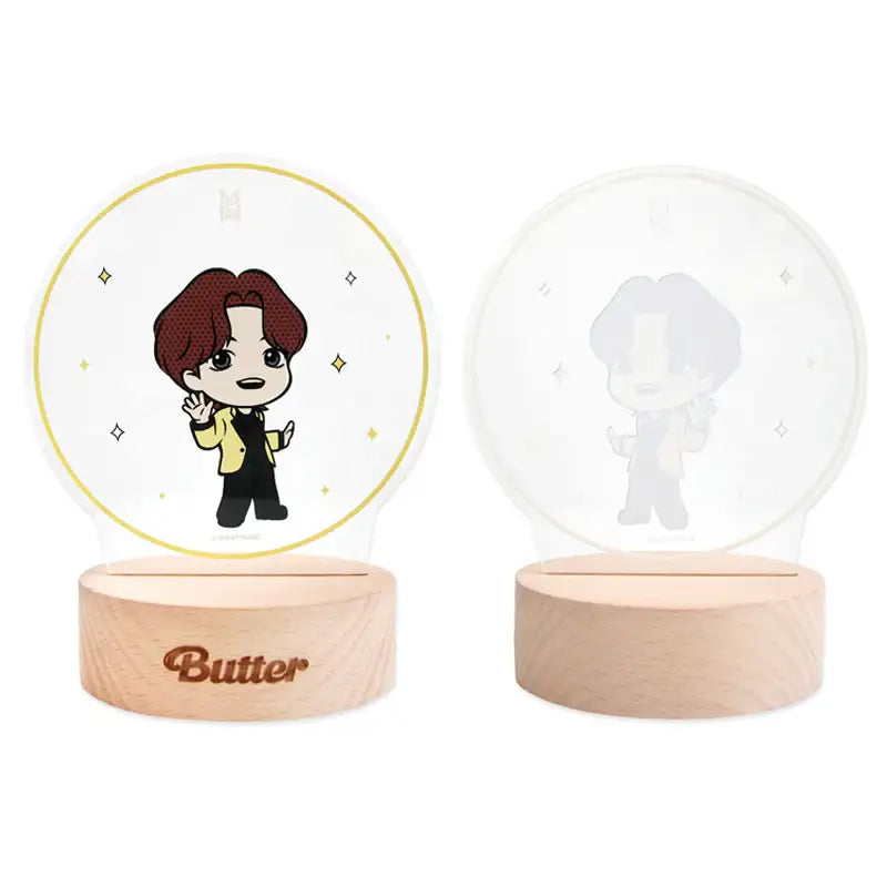 NARA HOME DECO x BT21- TinyTAN Butter Acrylic Mood Light - NARA HOME DECO - Home & Living - Harumio