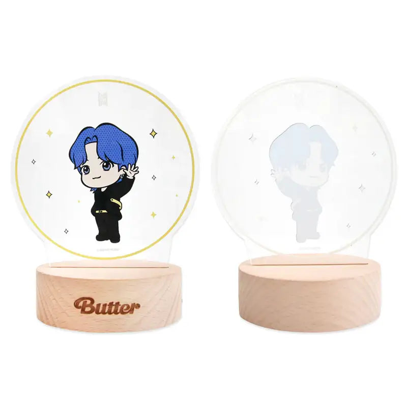 NARA HOME DECO x BT21- TinyTAN Butter Acrylic Mood Light - NARA HOME DECO - Home & Living - Harumio