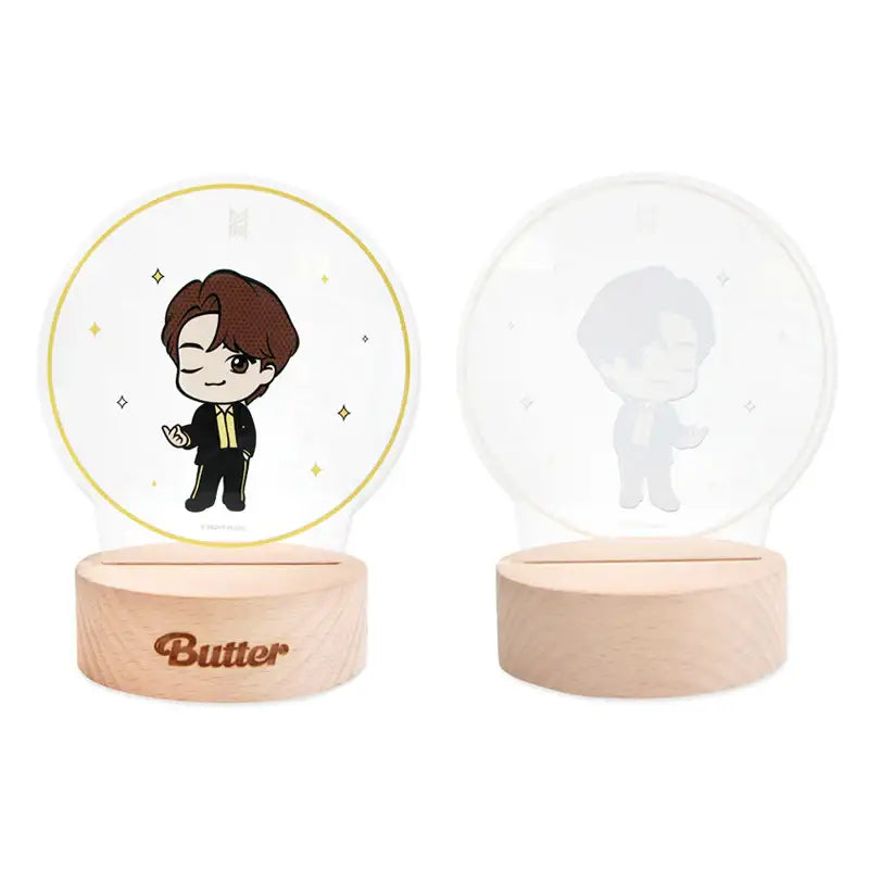NARA HOME DECO x BT21- TinyTAN Butter Acrylic Mood Light - NARA HOME DECO - Home & Living - Harumio