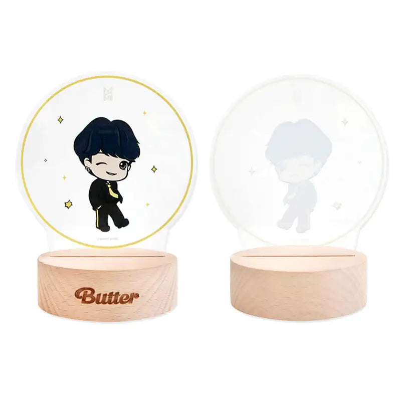 NARA HOME DECO x BT21- TinyTAN Butter Acrylic Mood Light - NARA HOME DECO - Home & Living - Harumio