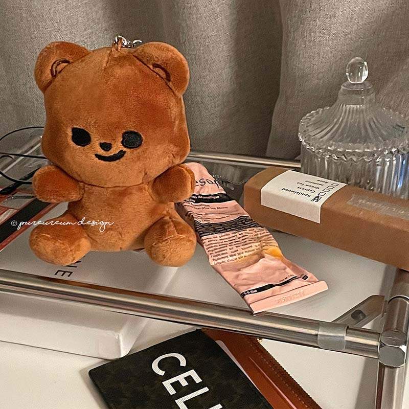 Pureureumdesign x 10x10 - Cupid Bear Doll Keyring - Pureureumdesign - Accesories - Harumio