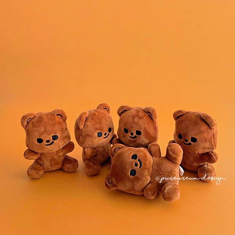 Pureureumdesign x 10x10 - Cupid Bear Doll Keyring - Pureureumdesign - Accesories - Harumio