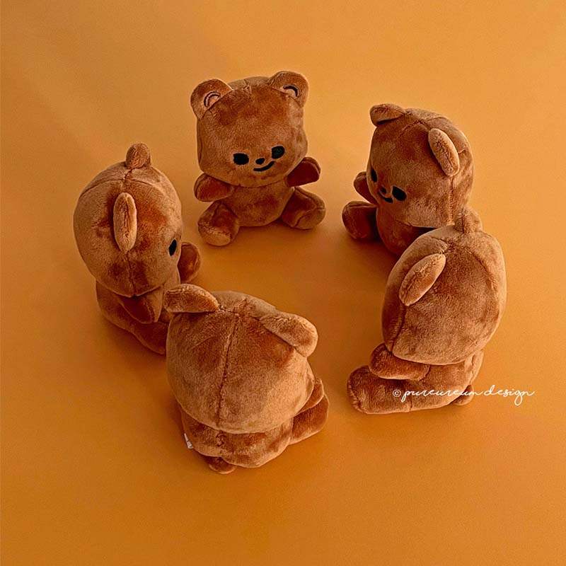 Pureureumdesign x 10x10 - Cupid Bear Doll Keyring - Pureureumdesign - Accesories - Harumio