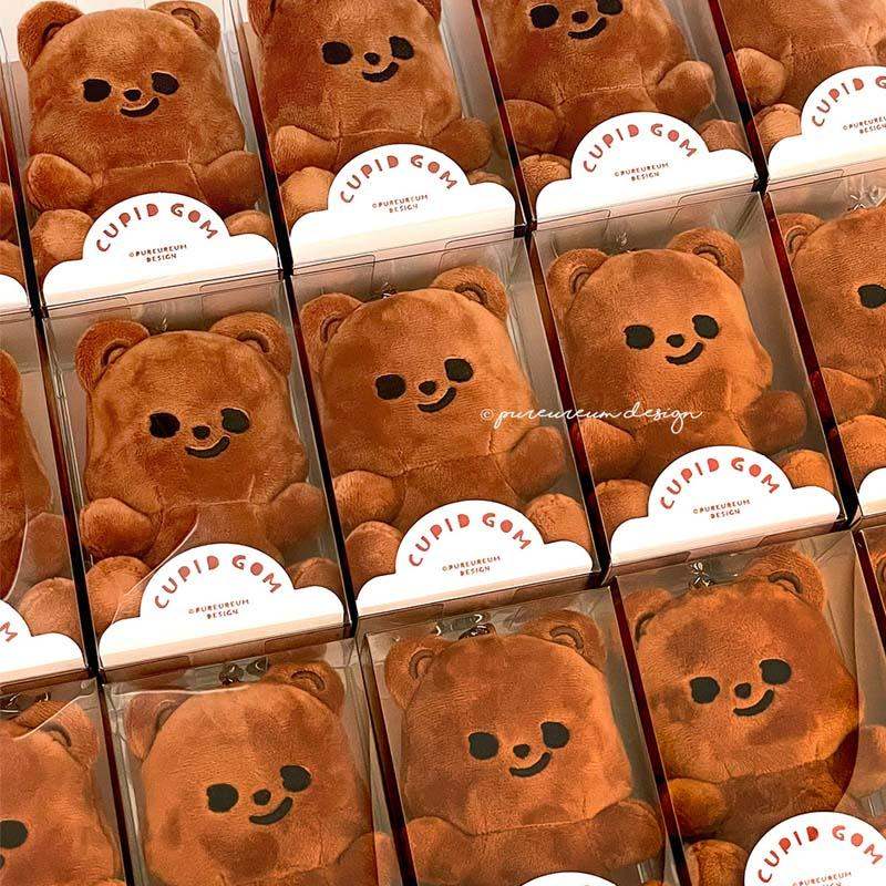 Pureureumdesign x 10x10 - Cupid Bear Doll Keyring - Pureureumdesign - Accesories - Harumio