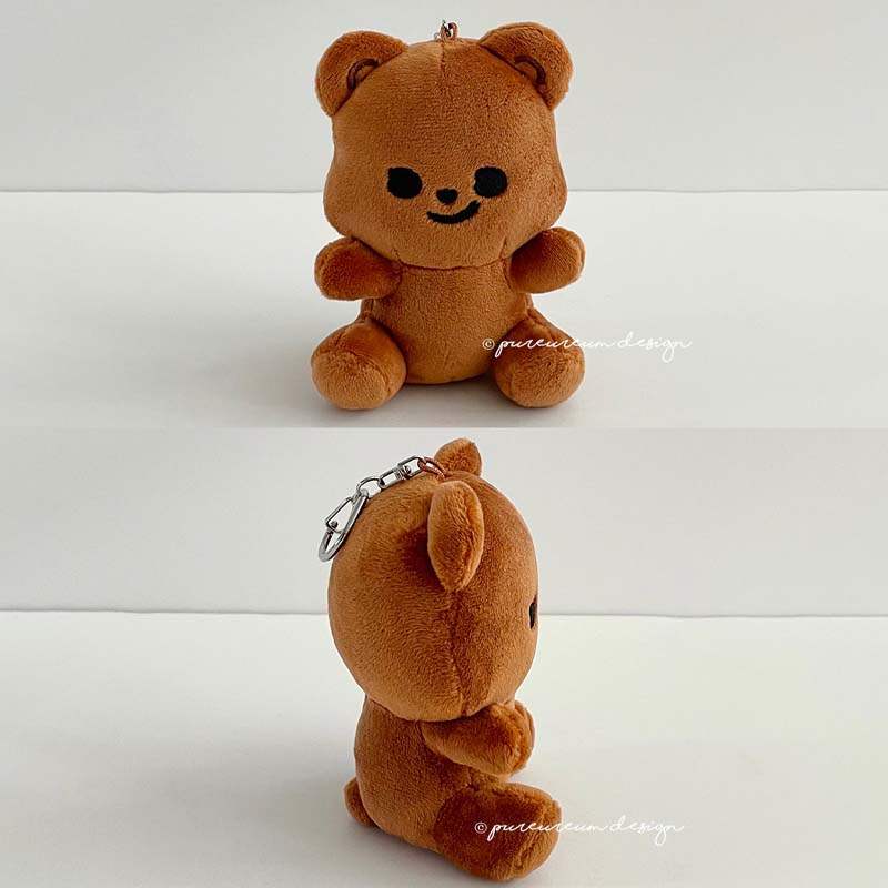 Pureureumdesign x 10x10 - Cupid Bear Doll Keyring - Pureureumdesign - Accesories - Harumio