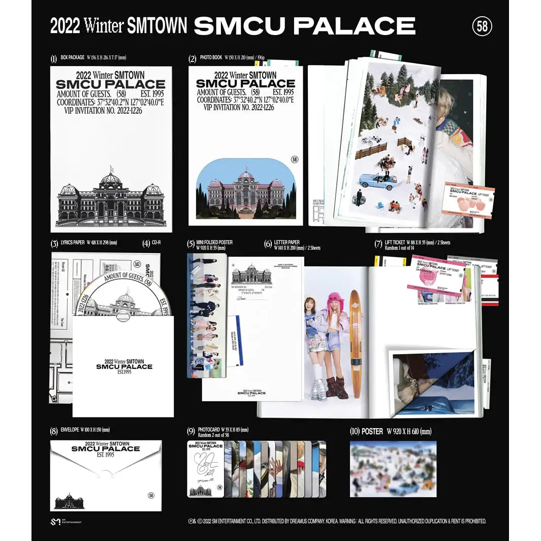SMTOWN - 2022 Winter SMTOWN : SMCU PALACE (Palace Version) - SM Entertainment - Album - Harumio