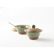 Chaora - Celadon Covered Bowl - Chaora - Tableware - Harumio