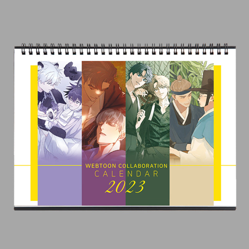 Webtoon Shop - 2023 Collaboration Calendar