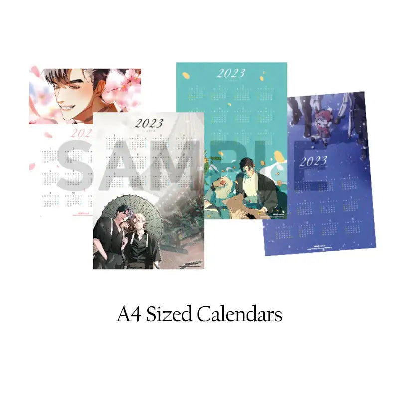 Webtoon Shop - 2023 Collaboration Calendar - Webtoon Shop - 2023 Calendars - Harumio