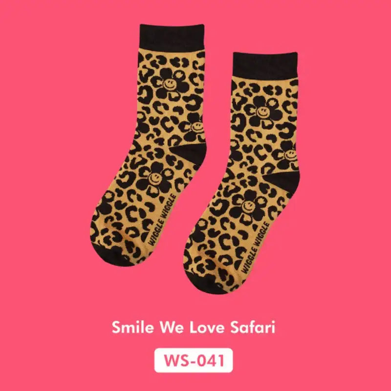 Wiggle Wiggle - Spring Pattern Socks - Wiggle Wiggle - Socks - Harumio