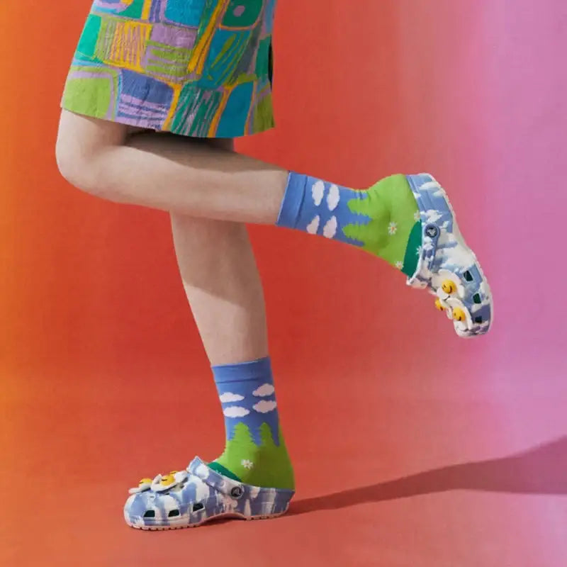 Wiggle Wiggle - Spring Pattern Socks - Wiggle Wiggle - Socks - Harumio