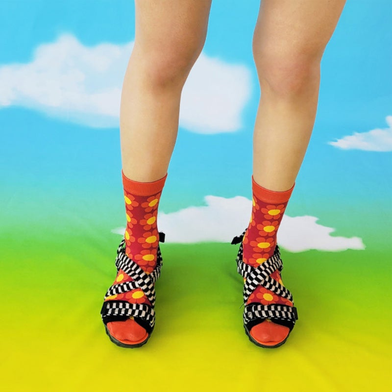 Wiggle Wiggle - Spring Pattern Socks