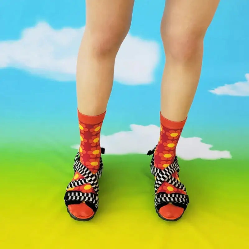 Wiggle Wiggle - Spring Pattern Socks - Wiggle Wiggle - Socks - Harumio