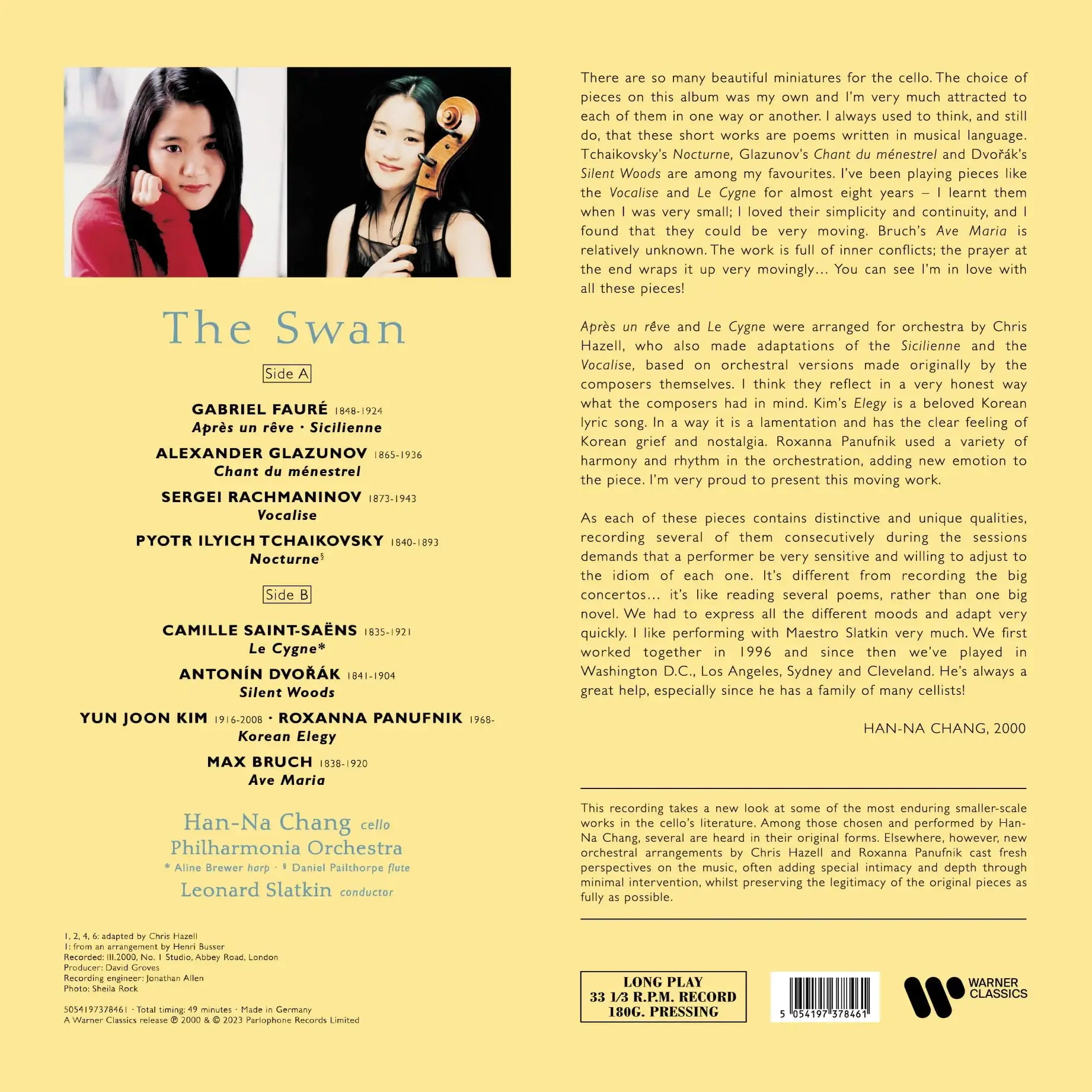 Jang Hanna - The Swan (LP) - Jang Hanna - Album - Harumio