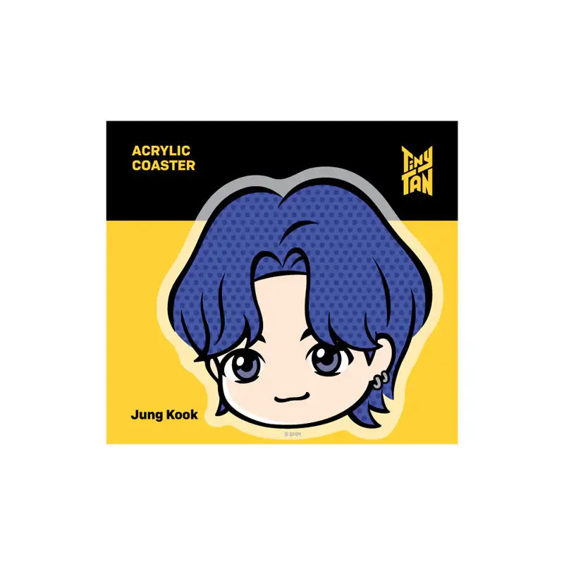 NARA HOME DECO x BT21- TinyTAN Butter Acrylic Coaster - NARA HOME DECO - Home & Living - Harumio