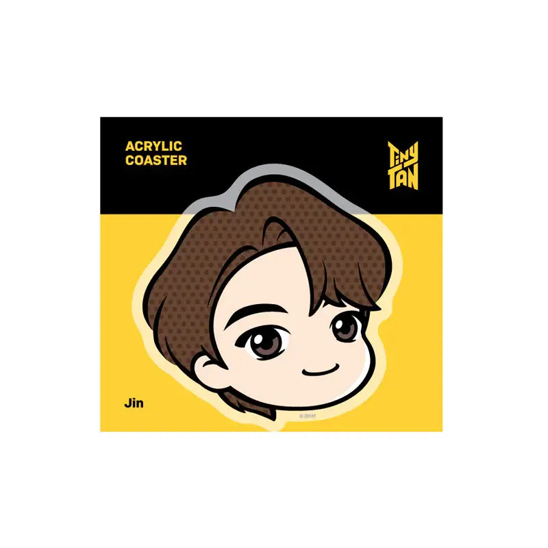 NARA HOME DECO x BT21- TinyTAN Butter Acrylic Coaster - NARA HOME DECO - Home & Living - Harumio