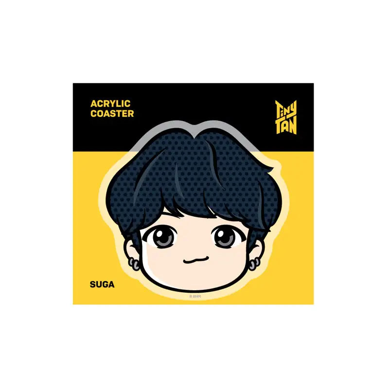NARA HOME DECO x BT21- TinyTAN Butter Acrylic Coaster - NARA HOME DECO - Home & Living - Harumio