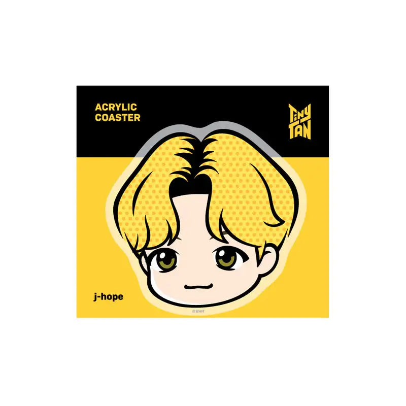 NARA HOME DECO x BT21- TinyTAN Butter Acrylic Coaster - NARA HOME DECO - Home & Living - Harumio