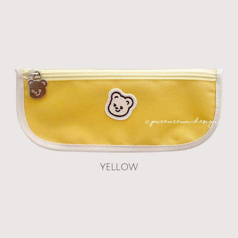 Pureureumdesign x 10x10 - Cupid Bear Slim Pencil Pouch - Pureureumdesign - Stationery - Harumio