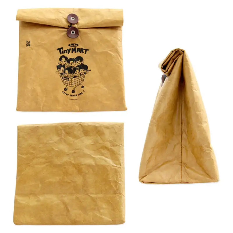 NARA HOME DECO x BT21- TinyTAN Tiny Mart Snack Time Lunch Bag - NARA HOME DECO - Lunch Bag - Harumio