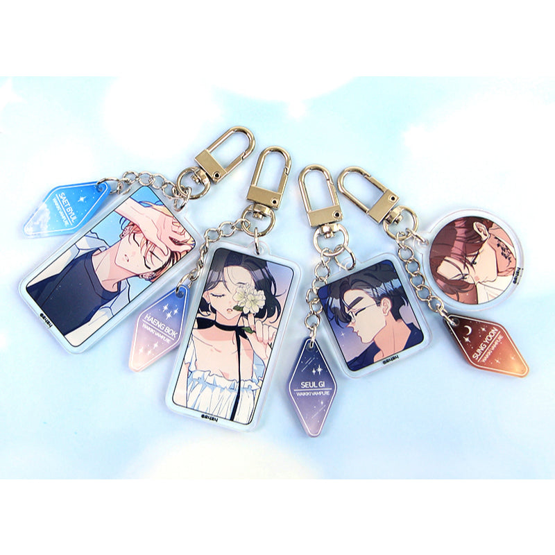 Waikiki Vampire - Acrylic Keyring