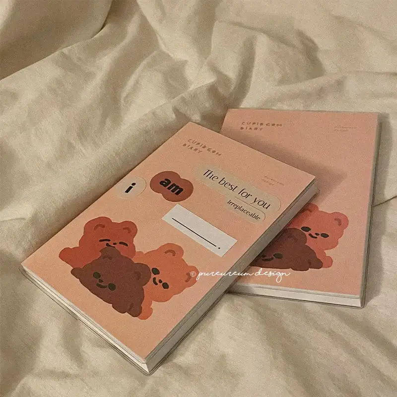 Pureureumdesign x 10x10 - Cupid Bear Diary - Pureureumdesign - Stationery - Harumio