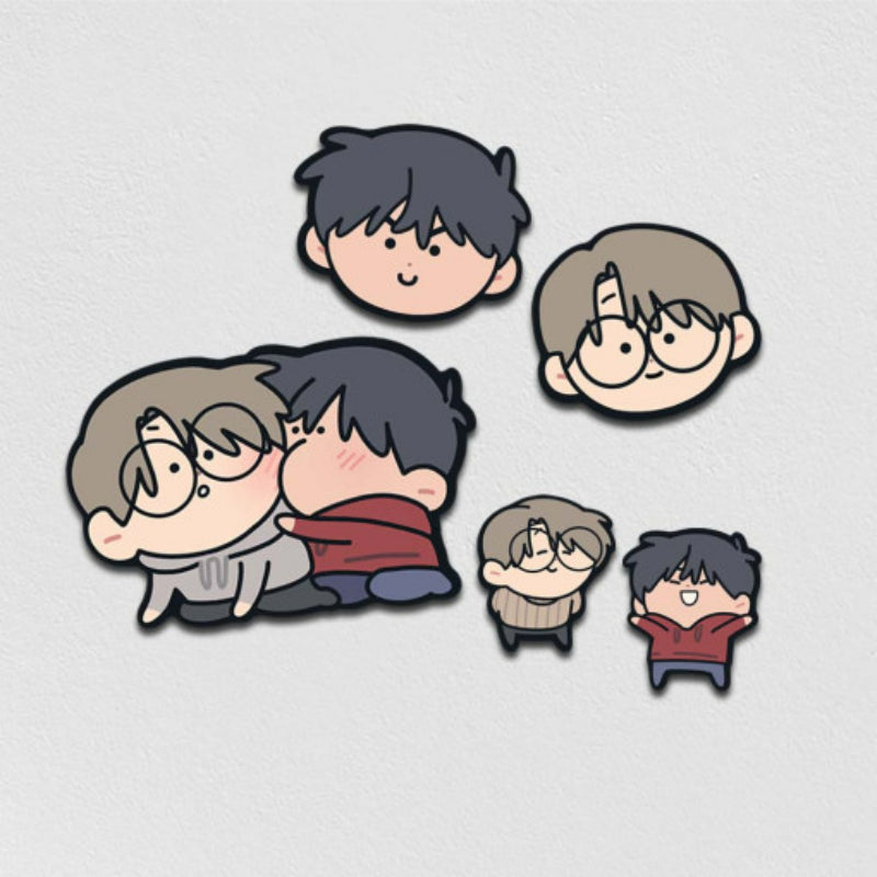 1 Million Won Romance - Removable Sticker - Official W - Sticker - Harumio