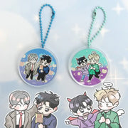New Year's Eve Passion - Acrylic Keyring - Webtoon Shop - Keyrings - Harumio