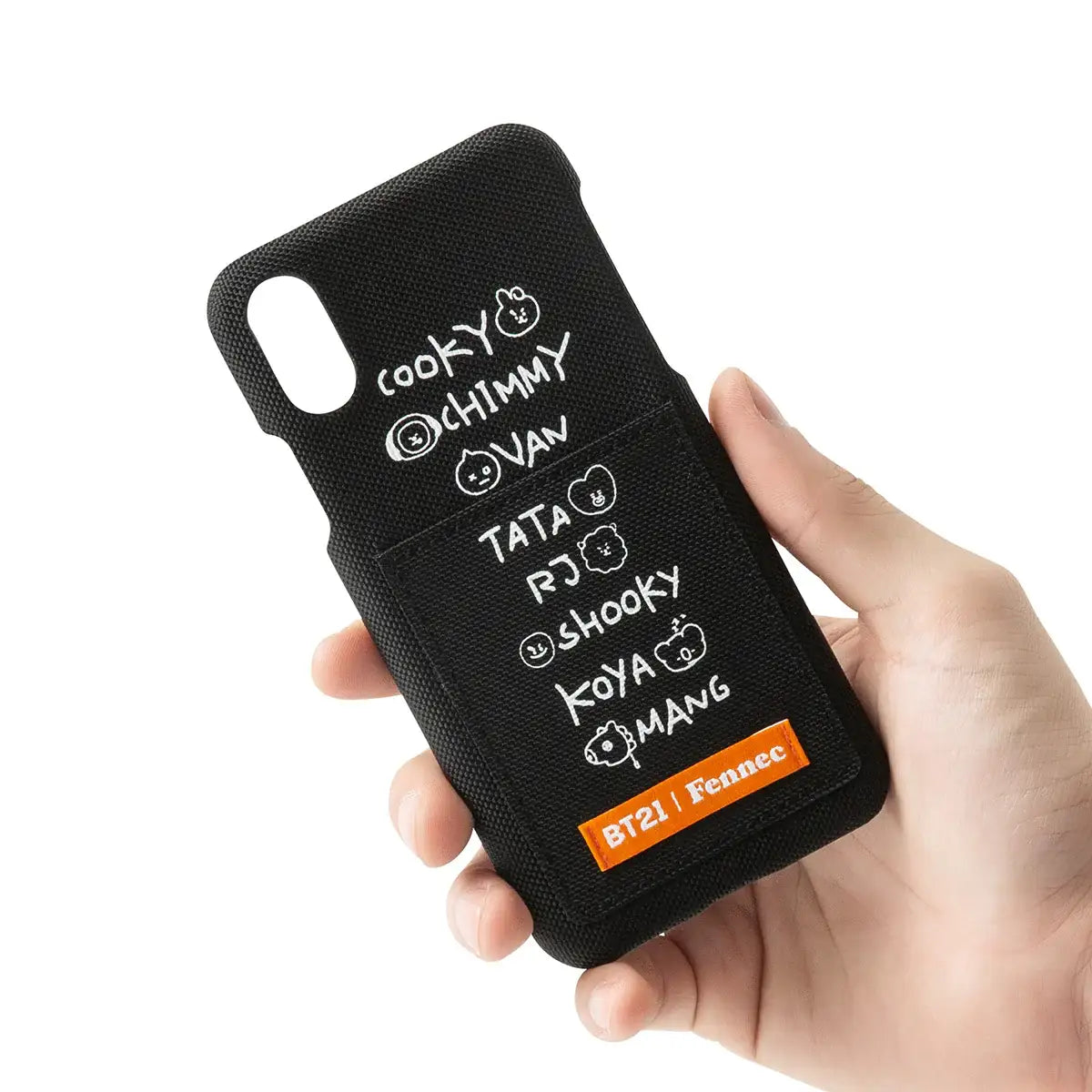 BT21 x Fennec - Lettering iPhone Case - BT21 - Phone Case - Harumio