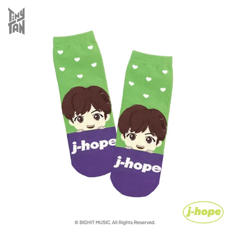 BTS - TinyTAN - Peekaboo Socks - BTS - Socks - Harumio