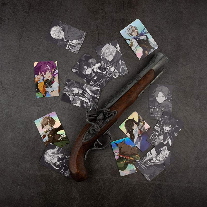 Lord of Heroes x GOODSBEE - Hologram Photo Card Set - GOODSBEE - Photocard - Harumio