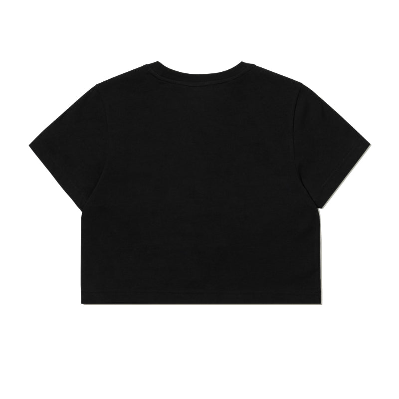 O!Oi x NewJeans - Layered Logo Crop T-shirt