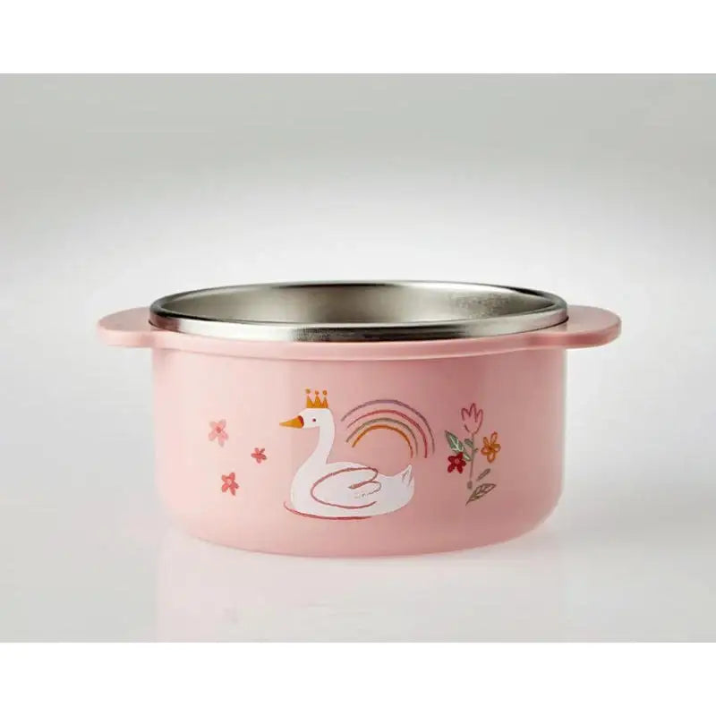 Korean Swan Lake - Double Stainless Deep Rice Bowl (Non-Slip) - Modern House - Tableware - Harumio