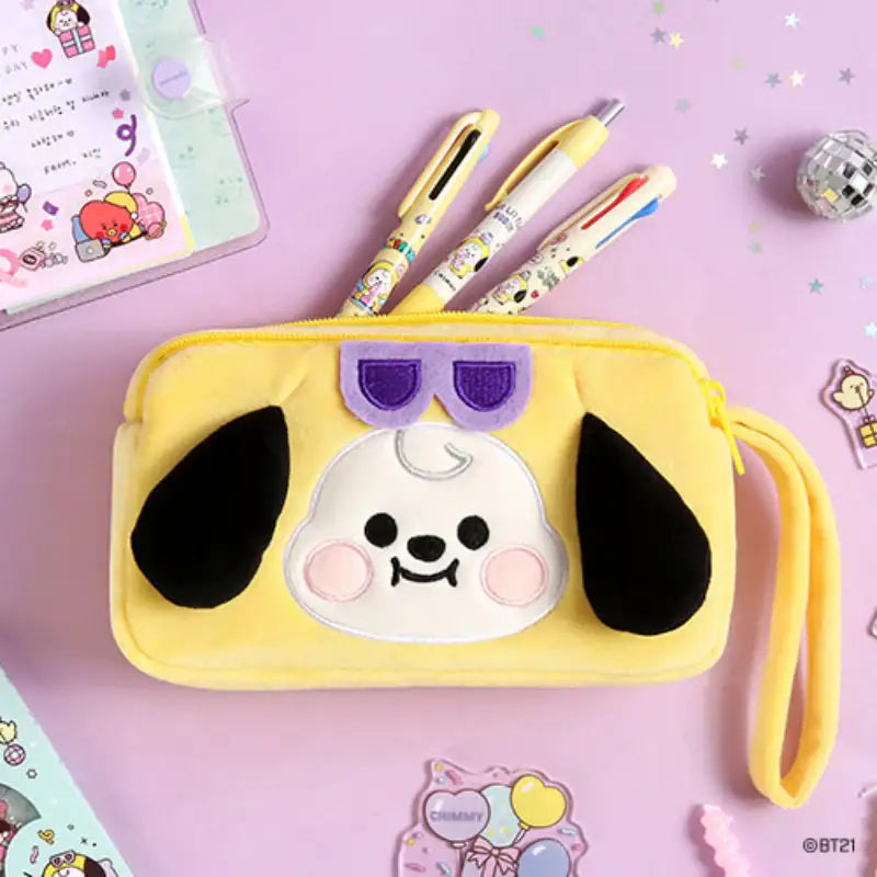 Monopoly X BT21 - Doll Pen Pouch - Party - BT21 - Accesories - Harumio