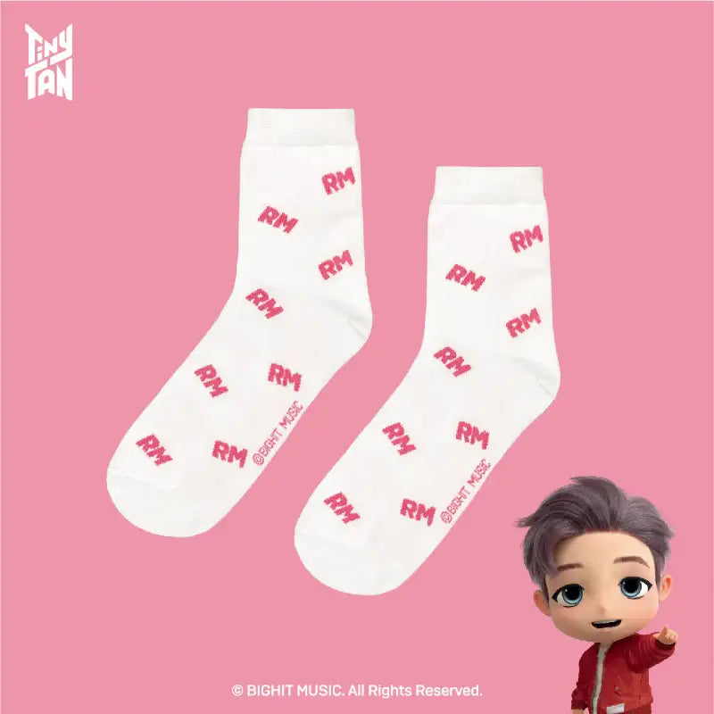 BTS - TinyTAN - Name Socks - BTS - Socks - Harumio