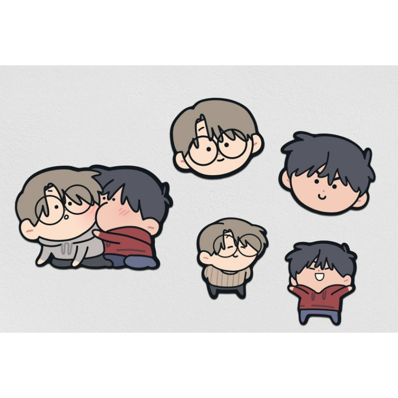 1 Million Won Romance - Removable Sticker - Official W - Sticker - Harumio