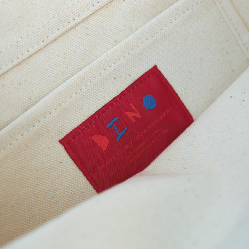 Dinotaeng - Dino Red Canvas Bag