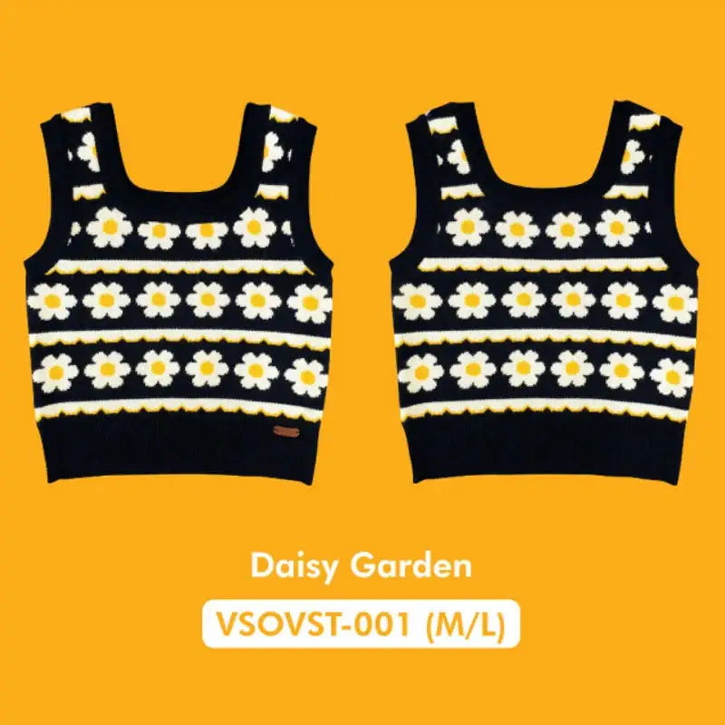 Wiggle Wiggle - Knitted Vest - Wiggle Wiggle - Vest - Harumio