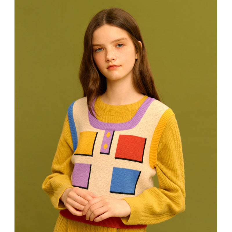 Wiggle Wiggle - Knitted Vest