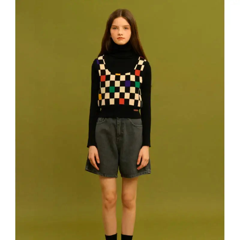 Wiggle Wiggle - Knitted Vest - Wiggle Wiggle - Vest - Harumio