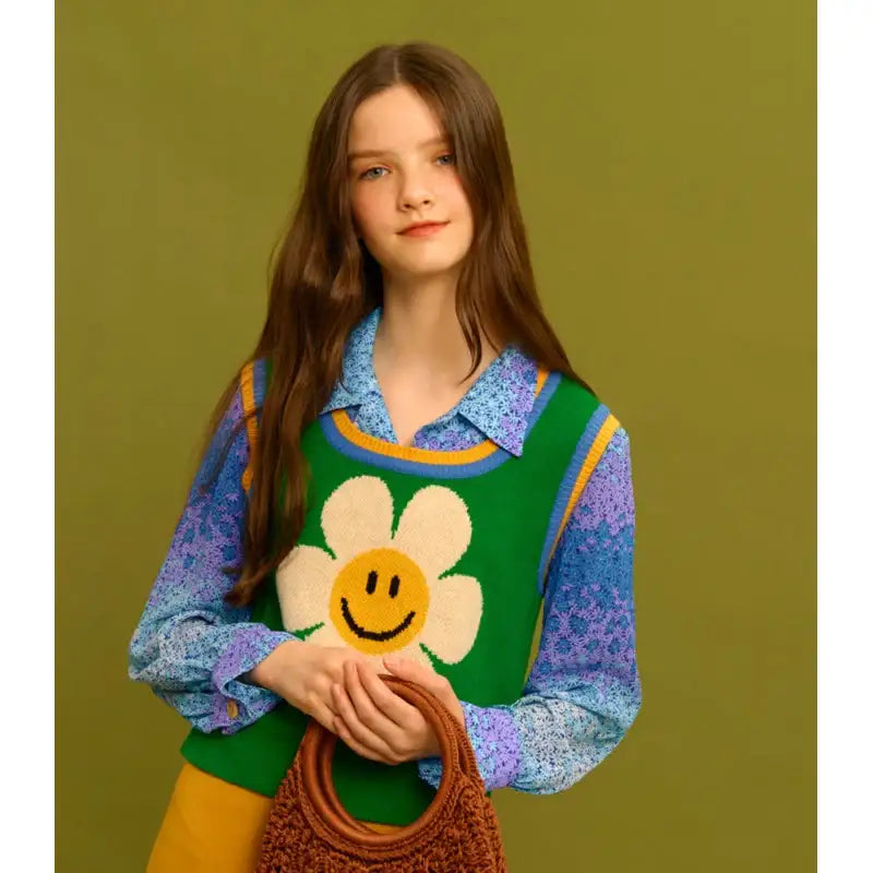 Wiggle Wiggle - Knitted Vest - Wiggle Wiggle - Vest - Harumio