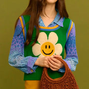 Wiggle Wiggle - Knitted Vest - Wiggle Wiggle - Vest - Harumio