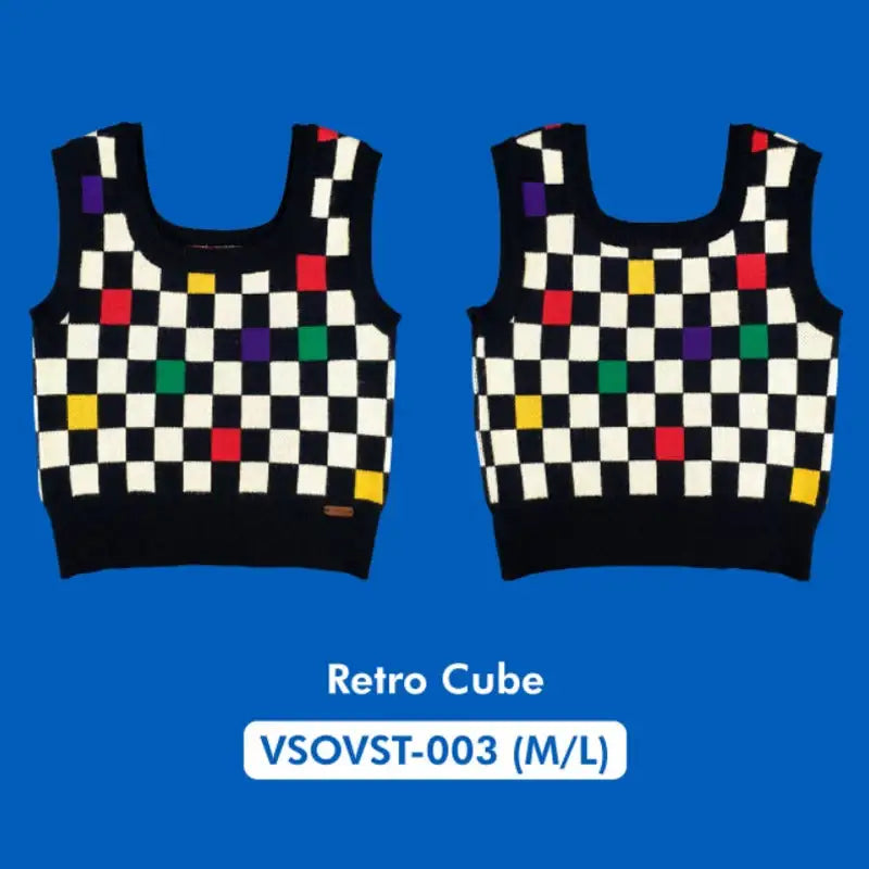 Wiggle Wiggle - Knitted Vest - Wiggle Wiggle - Vest - Harumio