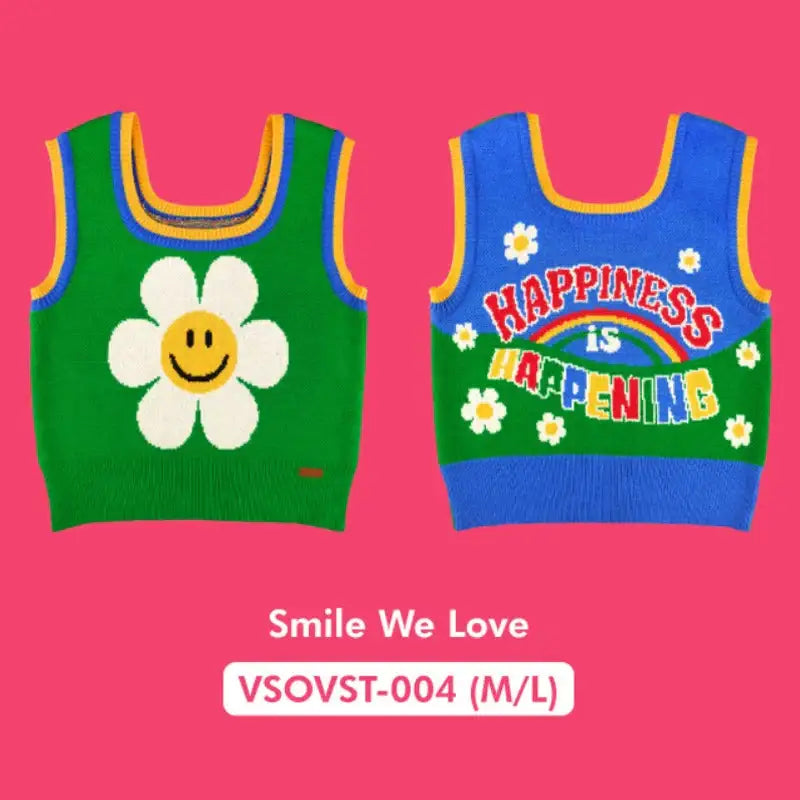 Wiggle Wiggle - Knitted Vest - Wiggle Wiggle - Vest - Harumio