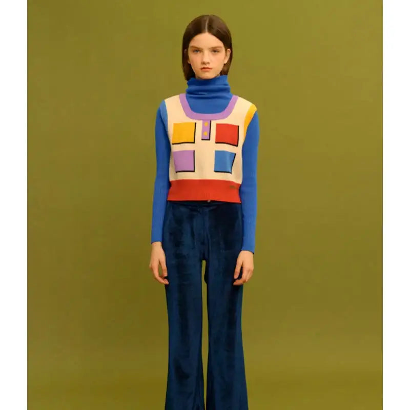 Wiggle Wiggle - Knitted Vest - Wiggle Wiggle - Vest - Harumio