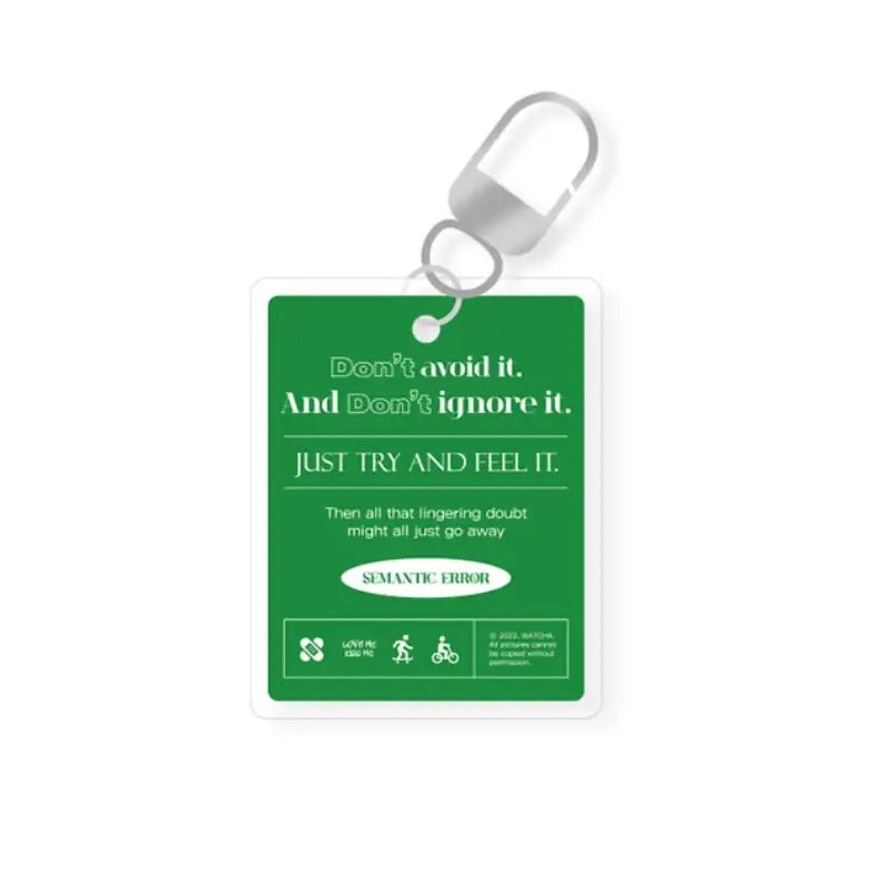 Semantic Error - Official MD - Acrylic Keyring - WATCHA - Keyring - Harumio