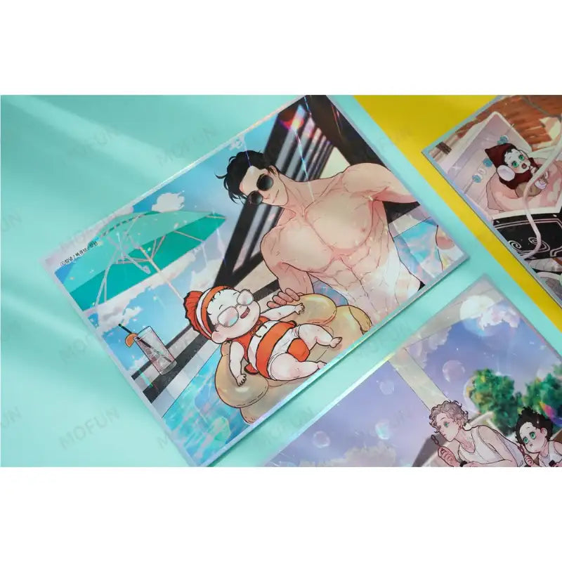 How To Snag An Alpha x MOFUN - Illustration Colored Paper Set - MOFUN - Accessories - Harumio